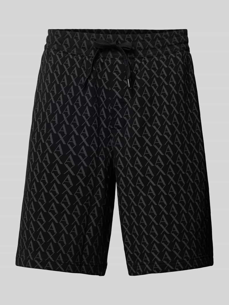 Armani Exchange Shorts met elastische band