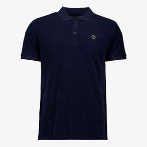 Unsigned Undisgned heren polo donkerblauw