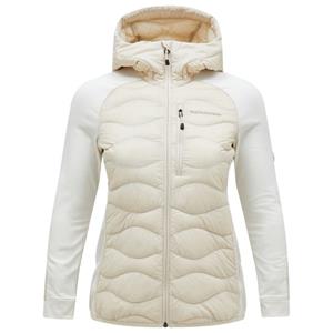 Peak Performance  Women's Helium Down Hybrid Hood - Donsjack, beige