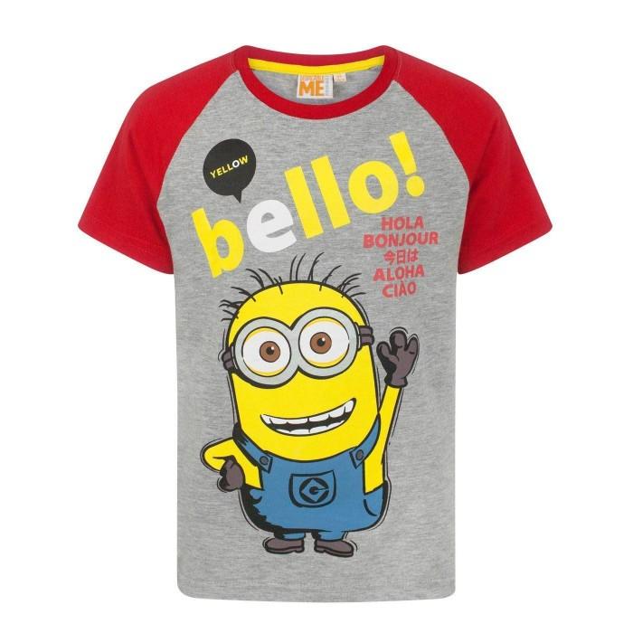Despicable Me Childrens Boys Yellow Bello Minion T-Shirt