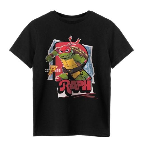 Teenage Mutant Ninja Turtles Boys Raphael Short-Sleeved T-Shirt
