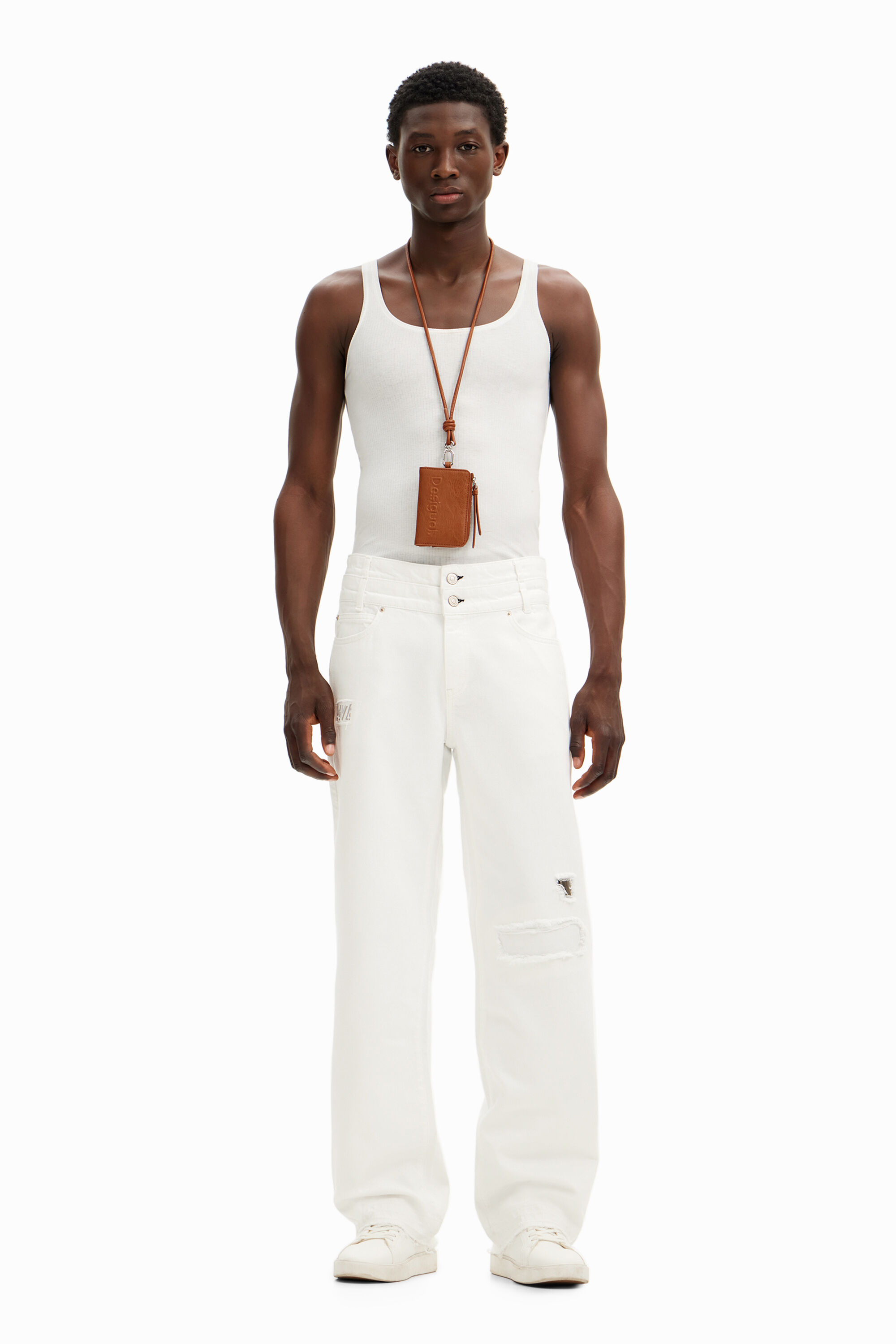 Desigual Jeans - WHITE