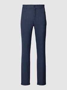 Matinique Straight fit stoffen broek met knoopsluiting, model 'liam'