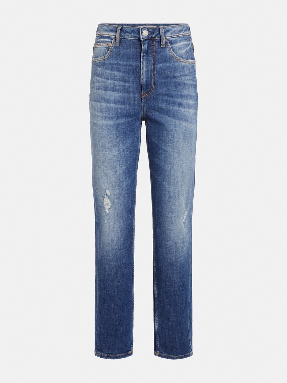 Guess dames > jeans 4105.35.0060 blue denim
