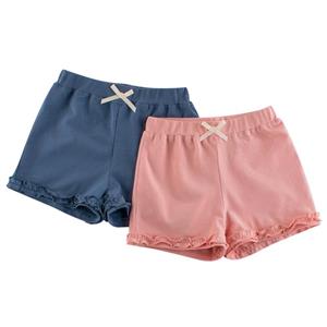 Sunshine kids clothing 2-9 Years Kids Girls Summer Solid Color Shorts Casual Sports Shorts
