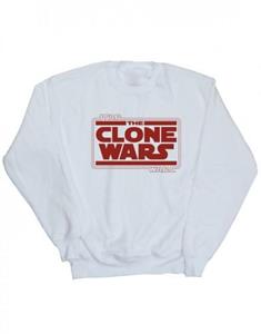 Star Wars meisjes Clone Wars-logo sweatshirt