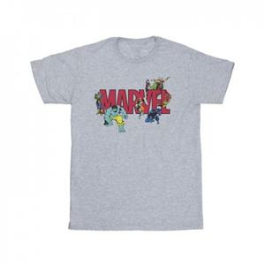 Marvel Girls stripfiguren katoenen T-shirt