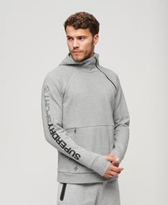 Superdry Mannen Gymtech Hoodie Grijs