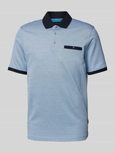 Bugatti Poloshirt met borstzak