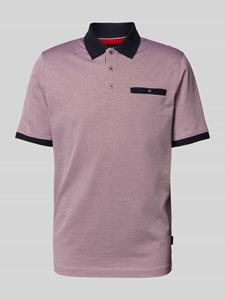 Bugatti Poloshirt met borstzak