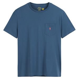 Polo ralph lauren Recht T-shirt in jersey met geborduurd logo