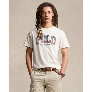 Polo ralph lauren Recht T-shirt in jersey met logo