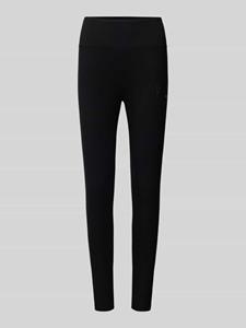 EA7 Emporio Armani Skinny fit legging met labeldetail