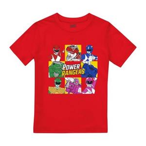 Power Rangers jongens groepsbox T-shirt