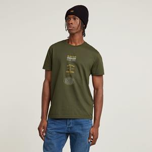 G-Star RAW Multi Originals T-Shirt - Groen - Heren