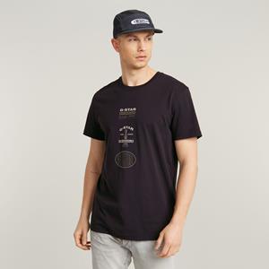 G-Star RAW Multi Originals T-Shirt - Zwart - Heren