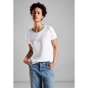 STREET ONE Shirttop met tekst