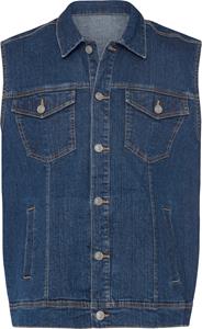 Your Look... for less! Heren Jeansgilet blue-stonewashed Maat