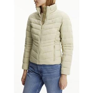 Calvin Klein Gewatteerde jas LOGO COLLAR LW PADDED JACKET met ck-opschrift bij de opstaande kraag