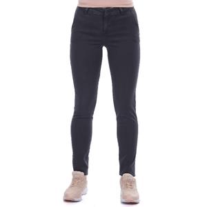 Blue White Jean-broek met middentaille voor dames