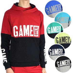 BEZLIT Jungen Kapuzen Pullover & GAME OVER Aufdruck