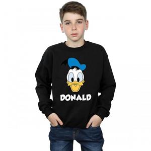 Disney jongens Donald Duck Face katoenen sweatshirt