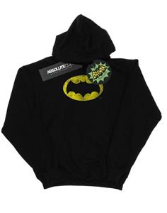 DC Comics Girls Batman TV-serie Distressed logo-hoodie