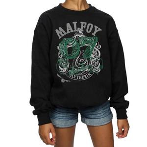 Harry Potter meisjes Draco Malfidus Seeker Zwadderich Sweatshirt