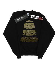 Star Wars Girls The Empire Strikes Back Opening Crawl Sweatshirt