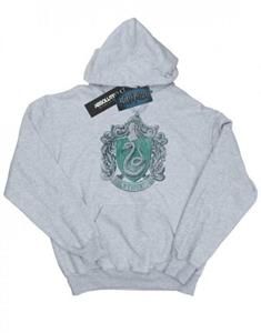 Harry Potter meisjes Zwadderich Distressed Crest Hoodie