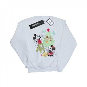 Disney meisjes Mickey en Minnie kerstboomsweater