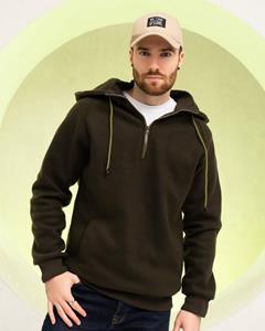 Issa Plus fleece sweatshirt met afneembare capuchon