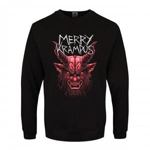 Grindstore Vrolijke Krampus kersttrui voor heren