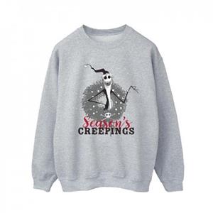 Disney Heren The Nightmare Before Christmas Seasons Creepings Wreath Katoenen sweatshirt