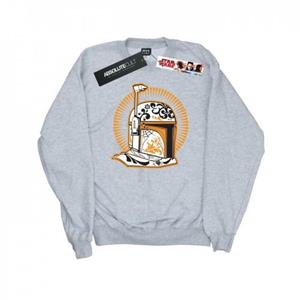 Star Wars heren Boba Fett Dia De Los Muertos katoenen sweatshirt