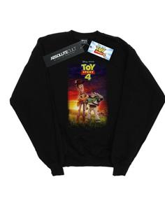 Disney heren Toy Story 4 Buzz en Woody poster katoenen sweatshirt