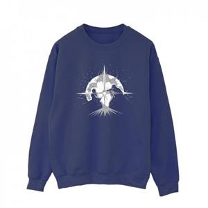 Star Wars Heren Obi-Wan Kenobi Sabre Silhouette Fight Katoenen sweatshirt