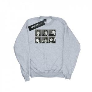 David Bowie heren sweatshirt met fotocollage