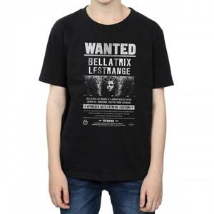 Harry Potter Boys Bellatrix Lestrange Wanted Poster Cotton T-Shirt