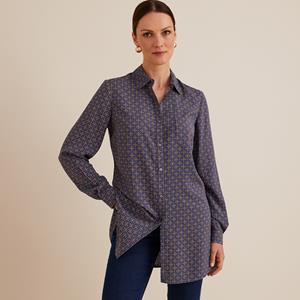 ANNE WEYBURN Blouse met bloemenprint en lange mouwen