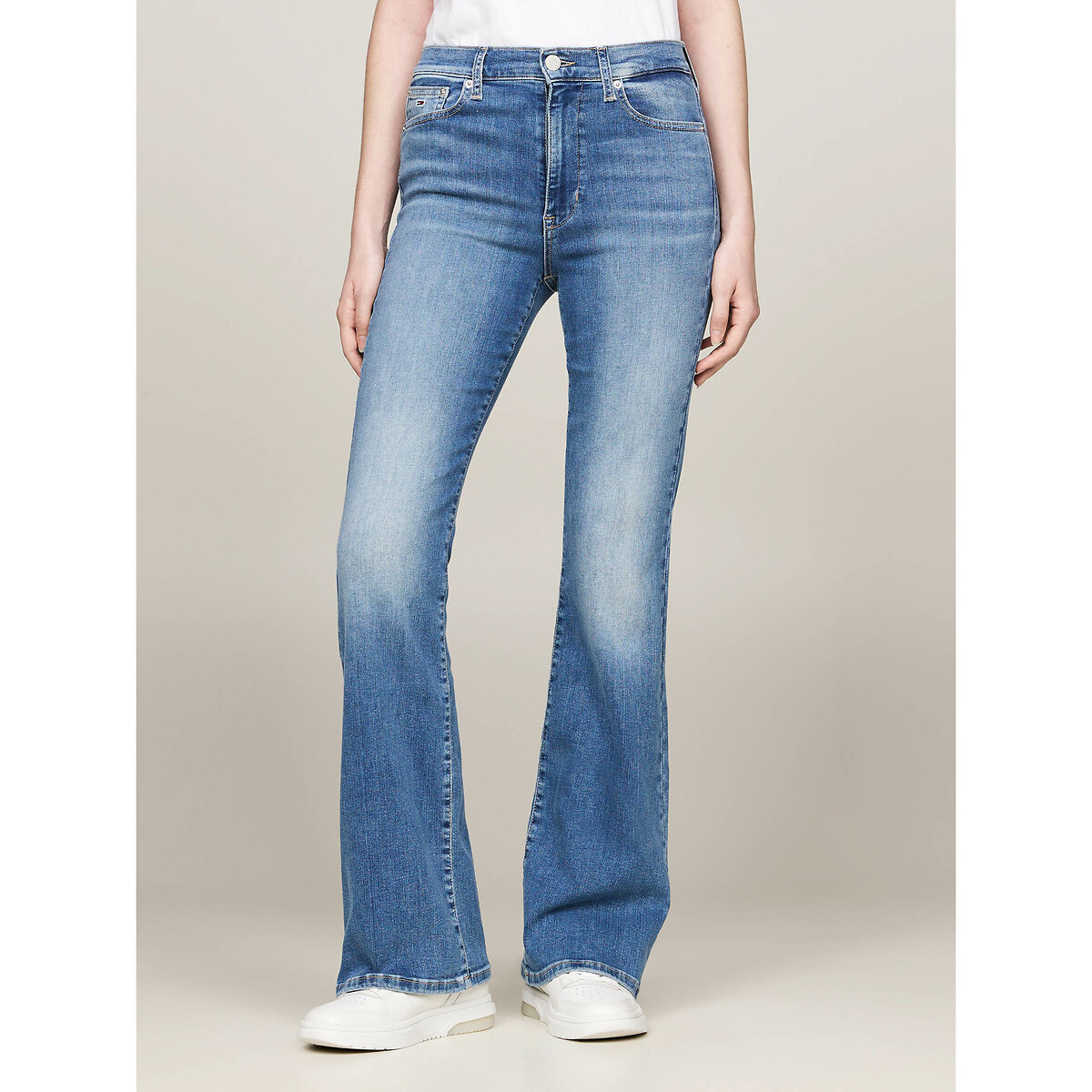 TOMMY JEANS Flare jeans Sylvia, hoge taille
