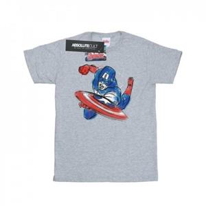 Marvel Boys Avengers Captain America Spray T-shirt