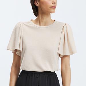 Vero moda T-shirt met ronde hals, mouwen met volants