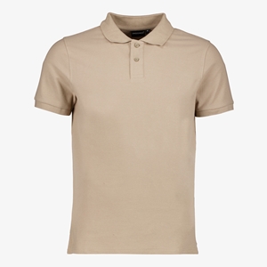 Unsigned heren polo beige