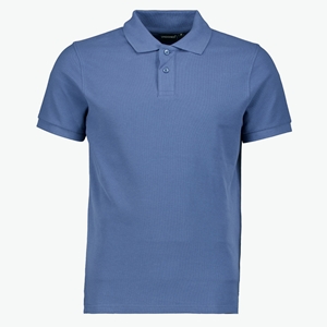 Unsigned heren polo blauw