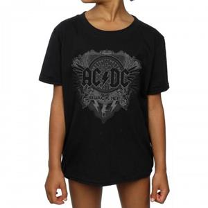 AC/DC Zwart ijskatoenen T-shirt voor meisjes