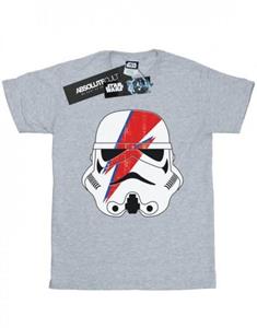 Star Wars Stormtrooper Glam Lightning Bolt katoenen T-shirt voor meisjes