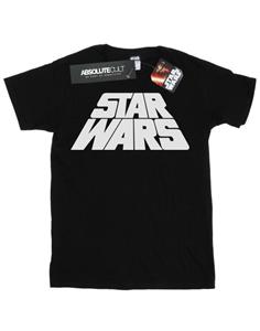 Star Wars katoenen T-shirt met retro logo voor meisjes