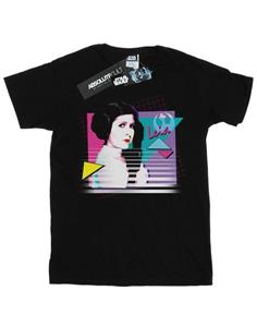 Star Wars meisjes prinses Leia neon katoenen T-shirt