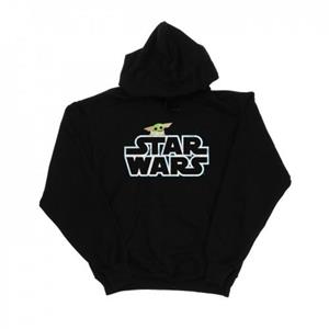 Star Wars Boys The Mandalorian The Child-logo hoodie